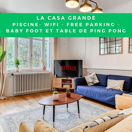 La Casa Grande - Piscine - Wifi - Parking Villa Carcassonne Bagian luar foto