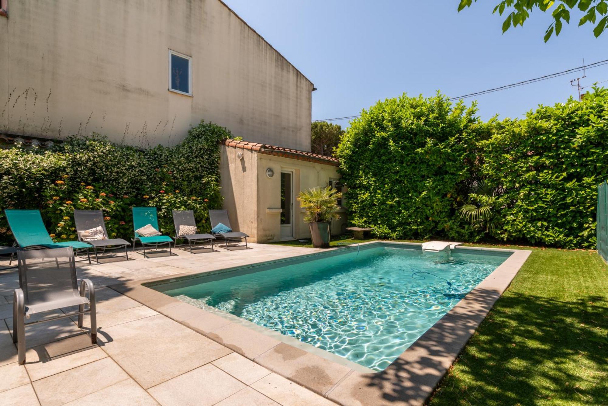 La Casa Grande - Piscine - Wifi - Parking Villa Carcassonne Bagian luar foto